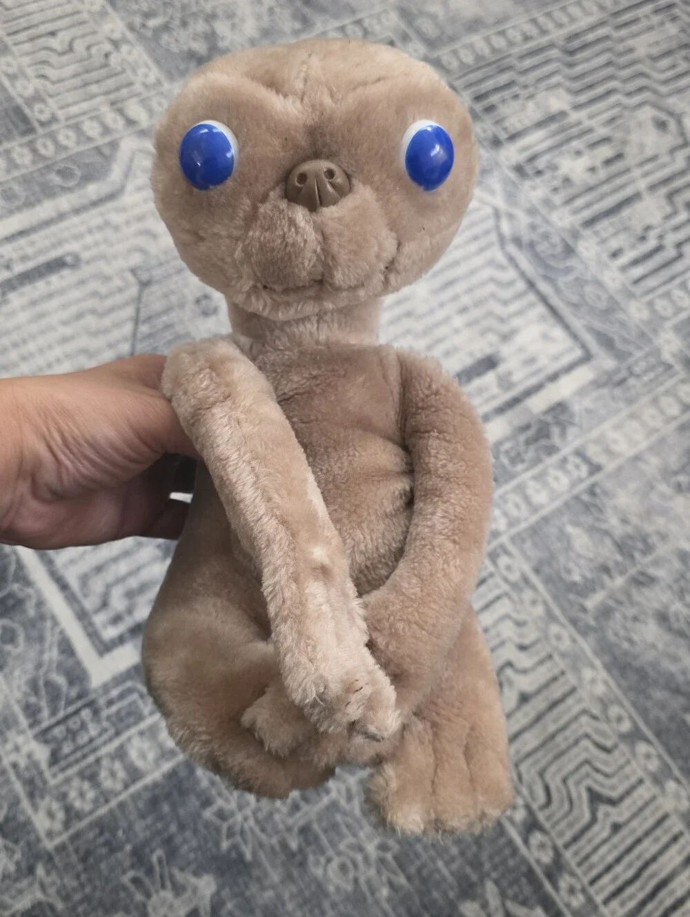 Highly Collectible VTG 1982 E.T. The Extra-Terrestrial 12” Plush Showtime/Kamar